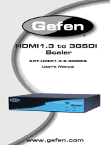Gefen EXT-HDMI1.3-2-3GSDIS User manual