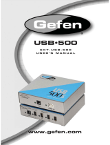 Gefen EXT-USB-500 Owner's manual
