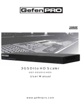 Gefen Pro GEF-3GSDI-2-HDS User manual