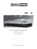 Gefen GEF-DVI-2-HDSDIPRO User manual