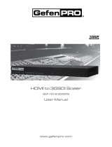 Gefen Pro GEF-HD-2-3GSDIS User manual