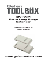 Gefen GTB-DVIKVM-ELR User manual