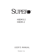 Supermicro H8DM3-2 User manual