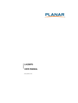 Planar Systems LA1550TS User manual