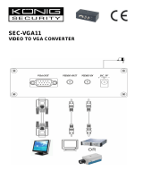 König SEC-VGA11 Specification