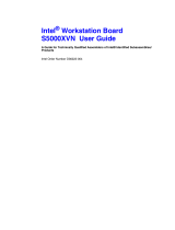 Intel S5000XVN - Workstation Board Motherboard User manual
