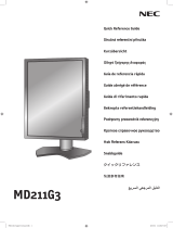 NEC MDG3-BNDA1 User manual