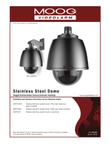 Moog Videolarm Fusion Stainless Steel Dome User manual