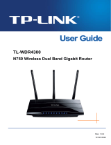 TP-LINK TL-WDR4300 N750 Owner's manual