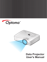 Optoma ZX212ST User manual