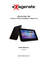 Hamlet Exagerate ZELIG PAD 700 User manual