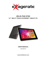 Exagerate Zelig Pad 970H User manual