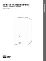 Western Digital My Book Thunderbolt Duo - 4 TB User manual