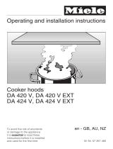 Miele DA 420 V Datasheet