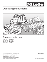 Miele DGC 5061 Operating instructions