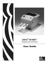 Zebra GC420t User guide