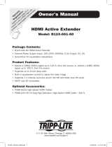 Tripp Lite B123-001-60 Owner's manual