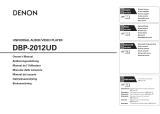 Denon DBP-2012UD Owner's manual