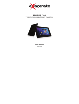 Exagerate XZPAD703G User manual