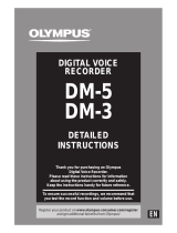 Olympus DM-3 User manual