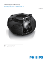 Philips AZD102W User manual