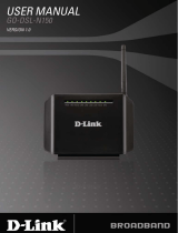 D-Link GO-DSL-N150 User manual