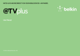 Belkin @TV Plus User manual