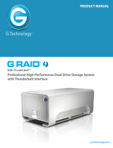 G-Technology G-RAID Studio User manual