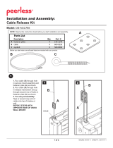 Peerless DS-ACC765 User manual