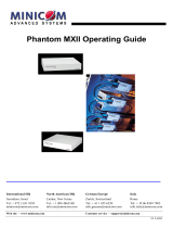 Tripp Lite Minicom Phantom MXII Owner's manual