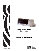 Zebra P640I Owner's manual