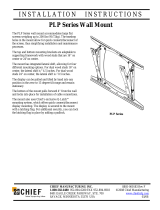 Chief Manufacturing PLP Series User manual