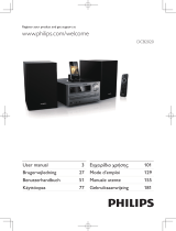 Philips DCB2020 User manual