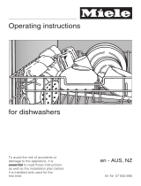 Miele G 2874 SCVi Operating instructions