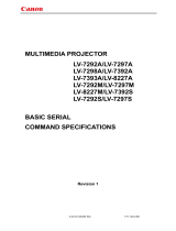 Canon LV-8227A Owner's manual