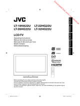 JVC LT-26HG22U Operating instructions