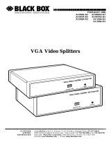 Black Box 2ch VGA User manual