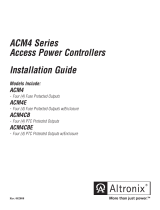 Altronix ACM4CBE Installation guide