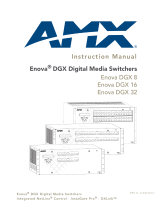 AMX AVS-ENOVADGX32-VI-DVI User manual