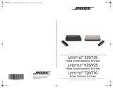 Bose V25 User manual