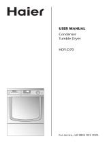 Haier HDY-D70 User manual