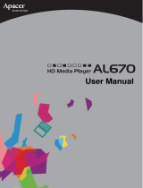 Apacer AL670 User manual