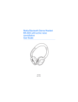 Nokia BLUETOOTH STEREO HEADSET BH-905 Owner's manual