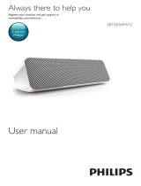 Philips SBT550WHI/12 User manual