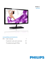 Philips 249C4QHSB/01 User manual