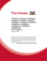 ViewSonic PJD6383 User manual