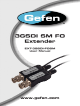 Gefen EXT-3GSDI-FOSM User manual