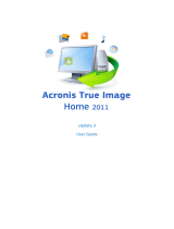ACRONIS Web Help True Image Home 2011 Owner's manual