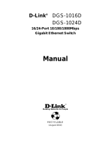 D-Link DGS-1024D User guide