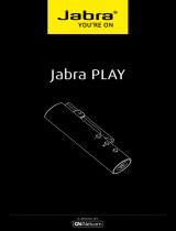 Jabra JABRA Play Bluetooth Headset Stereo User manual